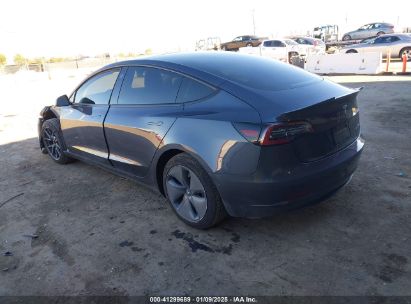 2021 TESLA MODEL 3 LONG RANGE DUAL MOTOR ALL-WHEEL DRIVE Gray  Electric 5YJ3E1EB8MF979188 photo #4