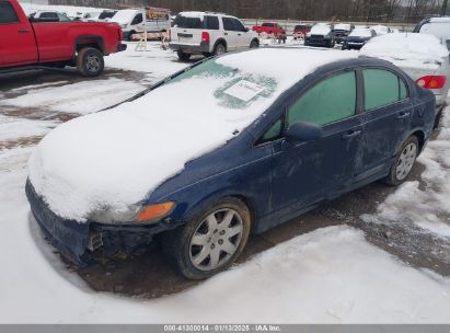 2008 HONDA CIVIC LX Blue  Gasoline 1HGFA16598L091488 photo #3