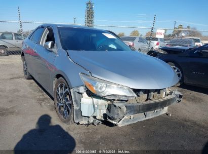 2015 TOYOTA CAMRY SE Silver  Gasoline 4T1BF1FK4FU033201 photo #1