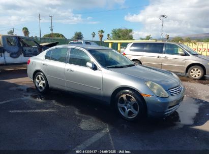 2004 INFINITI G35 Gray  Gasoline JNKCV51E44M113582 photo #1