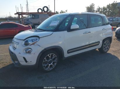 2014 FIAT 500L TREKKING White  Gasoline ZFBCFADH1EZ016036 photo #3