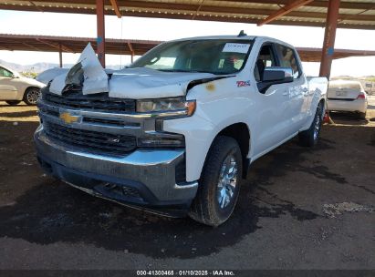 2022 CHEVROLET SILVERADO 1500 LTD 4WD  STANDARD BED LT White  Gasoline 1GCUYDED0NZ115598 photo #3