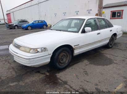 1993 FORD CROWN VICTORIA LX White  Gasoline 2FACP74W2PX121792 photo #3