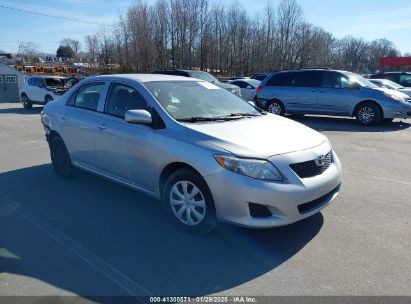 2009 TOYOTA COROLLA LE Silver  Gasoline JTDBL40E599025830 photo #1