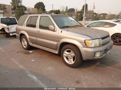 2001 INFINITI QX4 LUXURY Gray  Gasoline JNRDR07X21W101369 photo #1