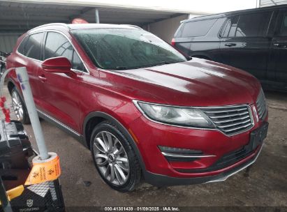 2016 LINCOLN MKC RESERVE Burgundy  Gasoline 5LMCJ3C99GUJ12152 photo #1