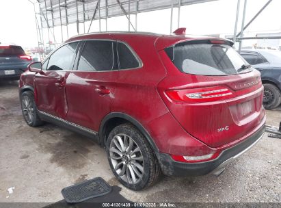 2016 LINCOLN MKC RESERVE Burgundy  Gasoline 5LMCJ3C99GUJ12152 photo #4