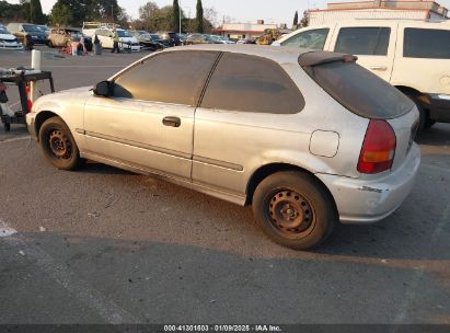 1996 HONDA CIVIC CX Gray  Gasoline 2HGEJ6429TH108930 photo #4