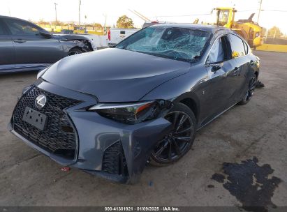 2023 LEXUS IS 350 F SPORT Gray  Gasoline JTHGZ1B25P5069397 photo #3