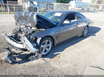 2014 BMW 428I Gray  Gasoline WBA3N3C58EK230773 photo #3