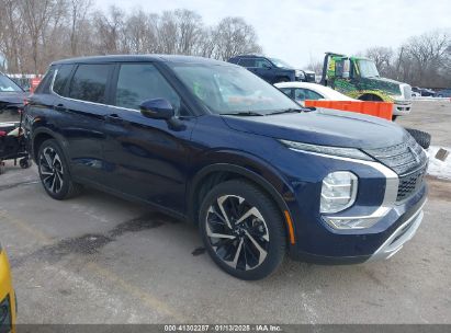 2024 MITSUBISHI OUTLANDER SE 2.5 2WD/SE BLACK EDITION S-AWC/SE BLACK EDITION W/PANO ROOF S-AWC Blue  Gasoline JA4J3VA81RZ044539 photo #1