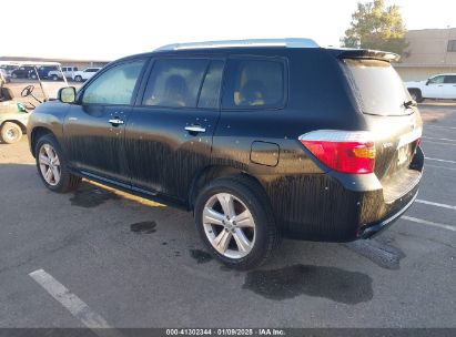 2009 TOYOTA HIGHLANDER LIMITED Black  gas JTEES42A092141791 photo #4