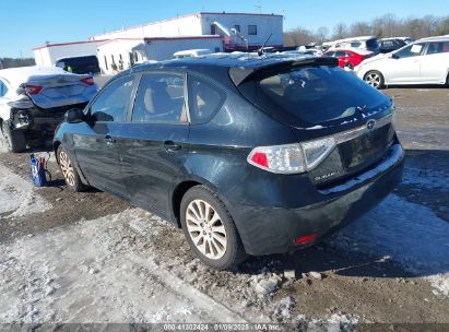 2008 SUBARU IMPREZA 2.5I Black  Gasoline JF1GH61668H806151 photo #4