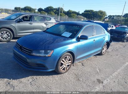 2017 VOLKSWAGEN JETTA 1.4T S Blue  Gasoline 3VW2B7AJ4HM361370 photo #3