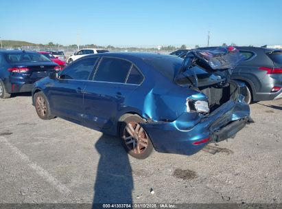 2017 VOLKSWAGEN JETTA 1.4T S Blue  Gasoline 3VW2B7AJ4HM361370 photo #4