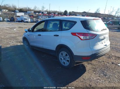 2016 FORD ESCAPE S White  Gasoline 1FMCU0F76GUC34924 photo #4