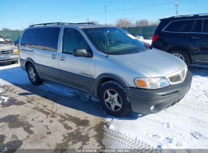 2003 PONTIAC MONTANA M16 W/1SV PKG. Gray  Gasoline 1GMDX03E73D124294 photo #1