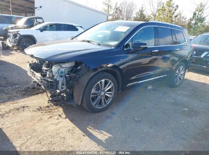 2021 CADILLAC XT6 AWD PREMIUM LUXURY Black  Gasoline 1GYKPFRS9MZ141298 photo #3