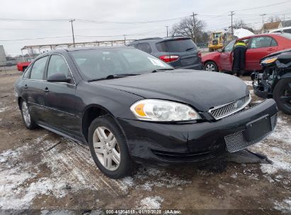 2015 CHEVROLET IMPALA LIMITED LT Black  Gasoline 2G1WB5E3XF1141944 photo #1