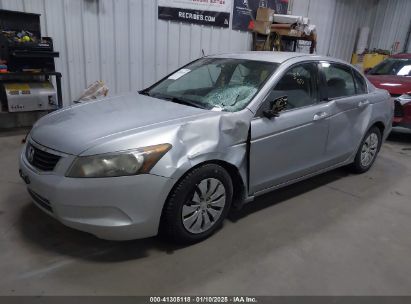 2008 HONDA ACCORD 2.4 LX Silver  Gasoline 1HGCP26338A084392 photo #3