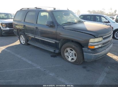 2004 CHEVROLET TAHOE LT Gray  Gasoline 1GNEC13T54R224589 photo #1