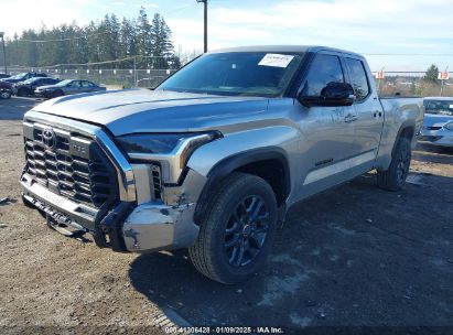 2022 TOYOTA TUNDRA SR5 Silver  gas 5TFLA5DA0NX026445 photo #3