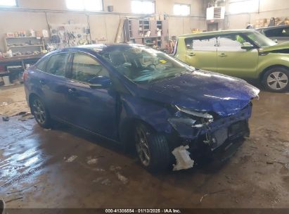 2013 FORD FOCUS SE Blue  Gasoline 1FADP3F23DL226258 photo #1