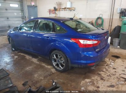 2013 FORD FOCUS SE Blue  Gasoline 1FADP3F23DL226258 photo #4