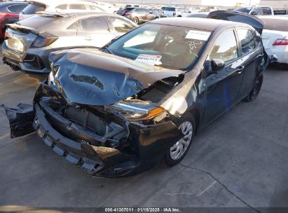 2019 TOYOTA COROLLA LE Black  Gasoline 5YFBURHE1KP947607 photo #3