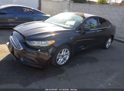 2017 FORD FUSION HYBRID SE Black  Hybrid 3FA6P0LU4HR301473 photo #3