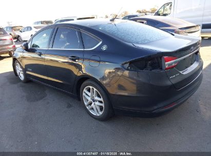 2017 FORD FUSION HYBRID SE Black  Hybrid 3FA6P0LU4HR301473 photo #4