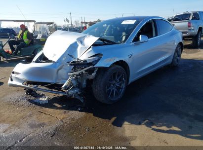 2018 TESLA MODEL 3 LONG RANGE/MID RANGE Silver  Electric 5YJ3E1EA8JF010350 photo #3