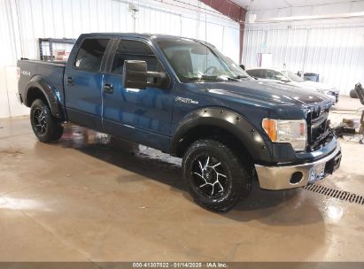 2014 FORD F-150 XLT Blue  Flexible Fuel 1FTFW1EF5EFC16586 photo #1