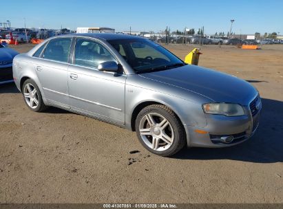 2007 AUDI A4 2.0T Black  Gasoline WAUDF78E67A012471 photo #1