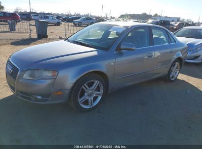 2007 AUDI A4 2.0T Black  Gasoline WAUDF78E67A012471 photo #3