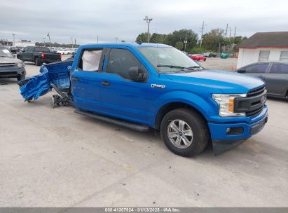 2020 FORD F-150 XL Blue  Gasoline 1FTEW1C56LKF32623 photo #1