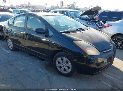 2007 TOYOTA PRIUS Black  Hybrid JTDKB20U877601966 photo #1