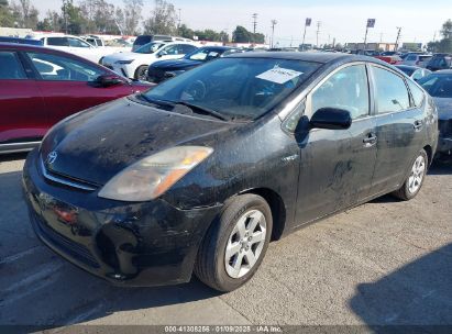 2007 TOYOTA PRIUS Black  Hybrid JTDKB20U877601966 photo #3