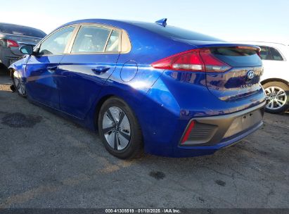 2021 HYUNDAI IONIQ HYBRID BLUE Blue  Hybrid KMHC65LC8MU255858 photo #4