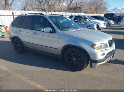 2004 BMW X5 4.8IS Silver  Gasoline 5UXFA93504LE81070 photo #1