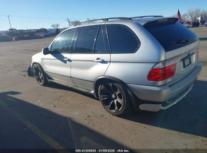 2004 BMW X5 4.8IS Silver  Gasoline 5UXFA93504LE81070 photo #4