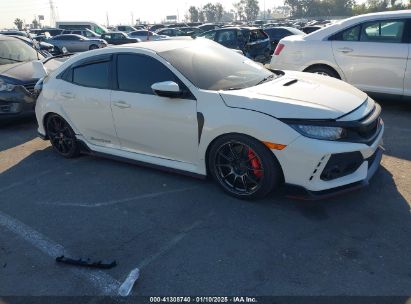 2018 HONDA CIVIC TYPE R TOURING White  Gasoline SHHFK8G71JU204152 photo #1