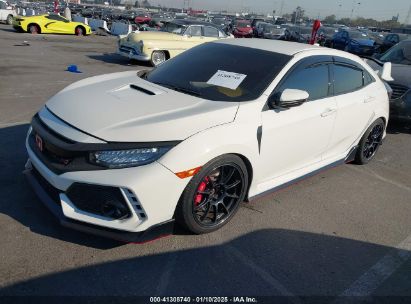 2018 HONDA CIVIC TYPE R TOURING White  Gasoline SHHFK8G71JU204152 photo #3