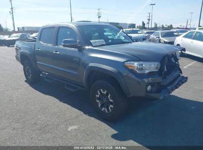 2021 TOYOTA TACOMA TRD OFF-ROAD Gray  Gasoline 3TMCZ5AN4MM374933 photo #1