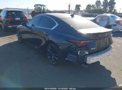 2021 LEXUS IS 350 F SPORT Black  Gasoline JTHGZ1B27M5043699 photo #4