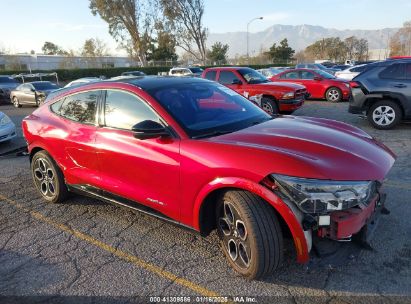 2022 FORD MUSTANG MACH-E GT Red  Electric 3FMTK4SE4NMA08383 photo #1