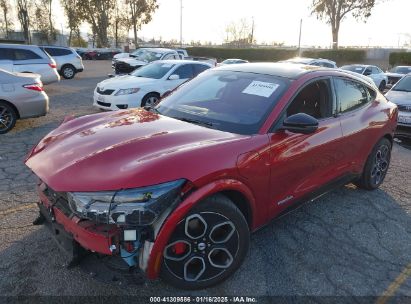 2022 FORD MUSTANG MACH-E GT Red  Electric 3FMTK4SE4NMA08383 photo #3