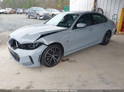 2023 BMW 3 SERIES Gray  Hybrid 3MW39FF01P8D14279 photo #3