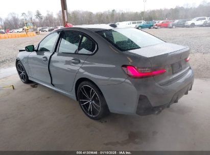 2023 BMW 3 SERIES Gray  Hybrid 3MW39FF01P8D14279 photo #4