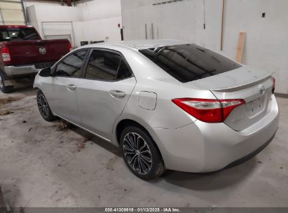 2014 TOYOTA COROLLA Silver  Gasoline 5YFBURHE1EP116094 photo #4